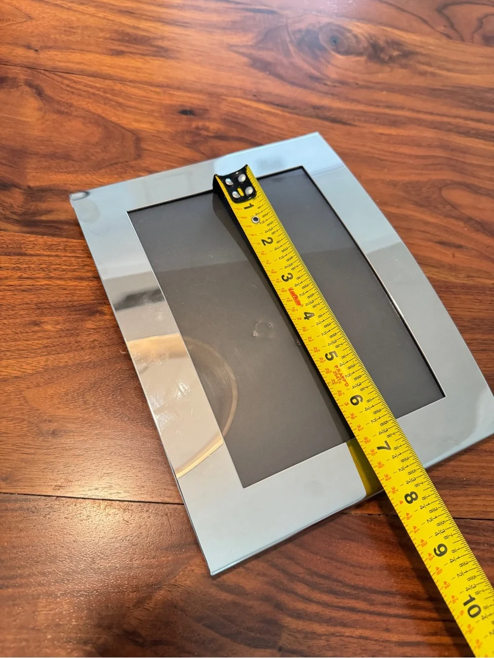 MCM Curved Photo-frame, Polished Stainless Steel